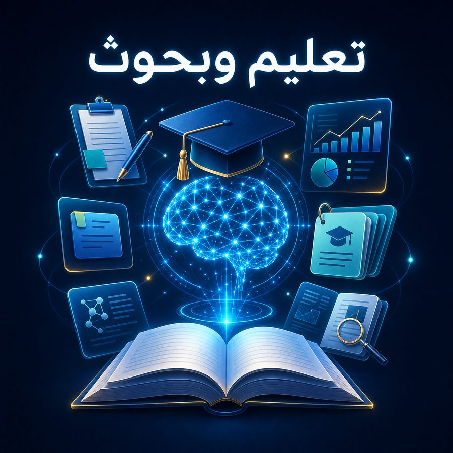 خدمة تلخيص رسالة الماجستير بالذكاء الاصطناعي
