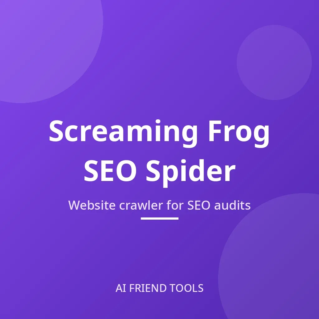 Screaming Frog SEO Spider | أداة فحص السيو للمواقع